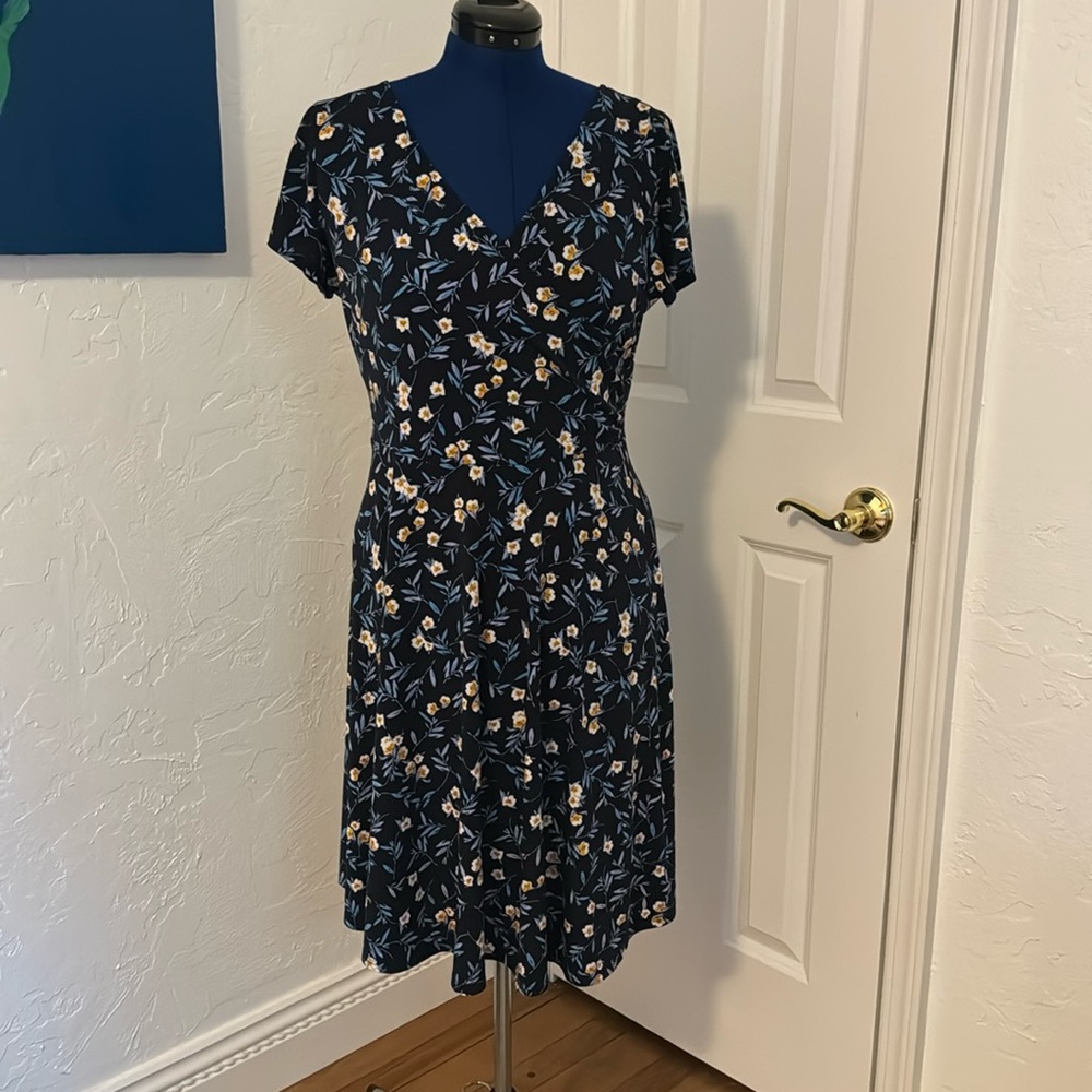 Floral dress XXL